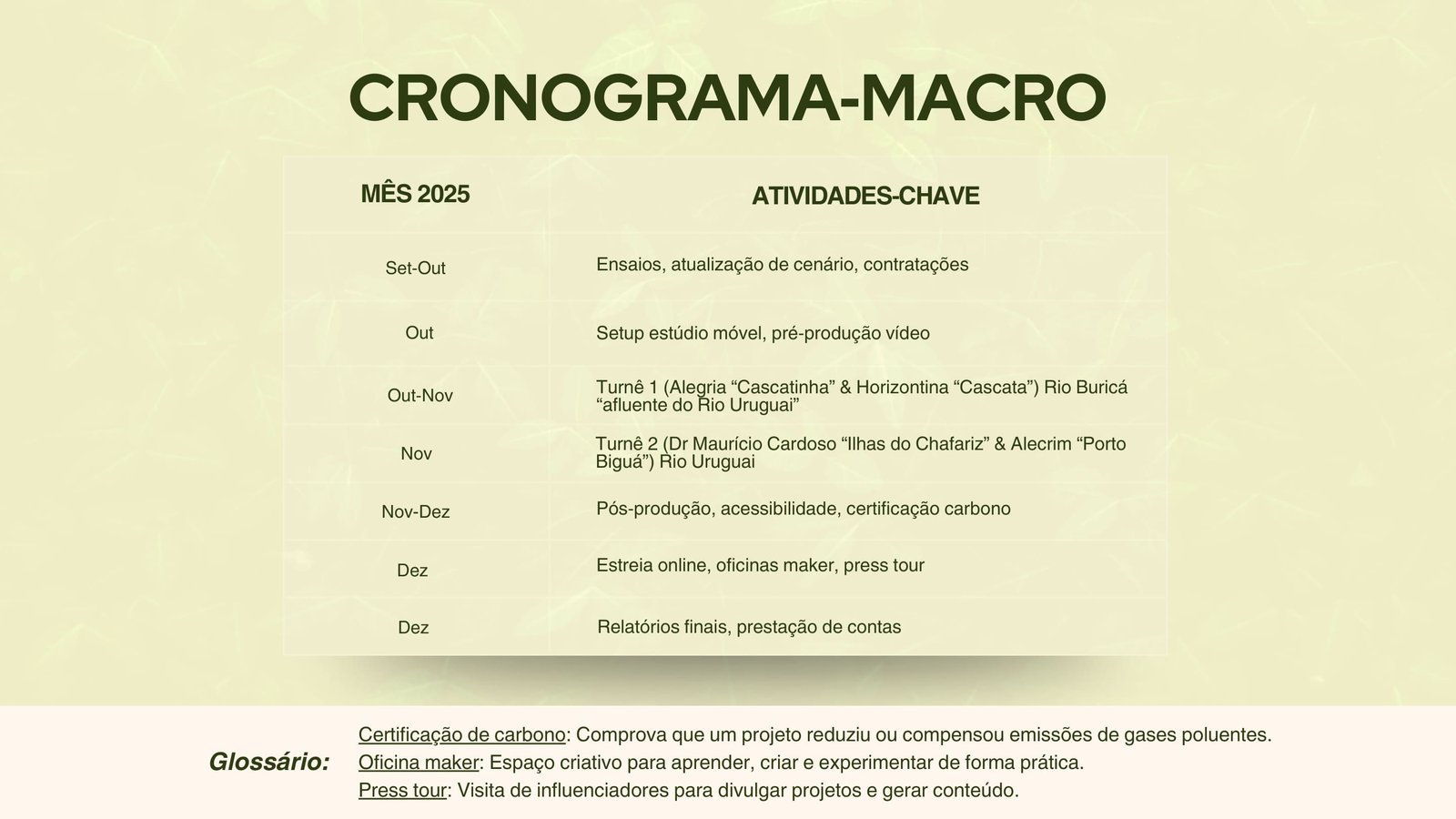 Página 16 - Cronograma
